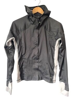 Mountain Hardwear Women’s Windstopper Softshell Hooded Jacket Grey Medium